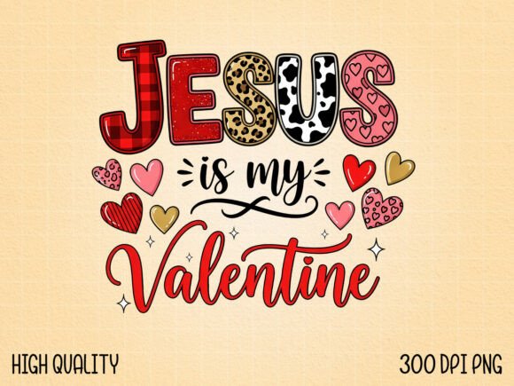 Christian Valentine Jesus Sublimation