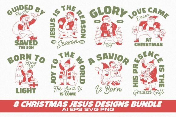 Christmas Jesus Designs Bundle