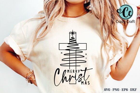 Merry Christmas Shirt PNG: Christian T-Shirt Designs